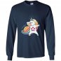 13th birthday birthday 13 unicorn june Long Sleeve