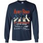 Abbey road 50th anniversary the beatles signatures 1969 2019 Long Sleeve