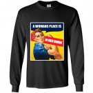 Place is in her union feminist Long Sleeve
