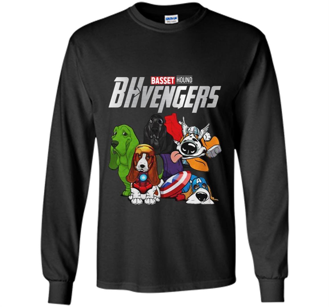 Basset hound avengers Long Sleeve