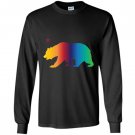 California bear pride love equality lgbt rainbow Long Sleeve