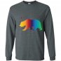California bear pride love equality lgbt rainbow Long Sleeve