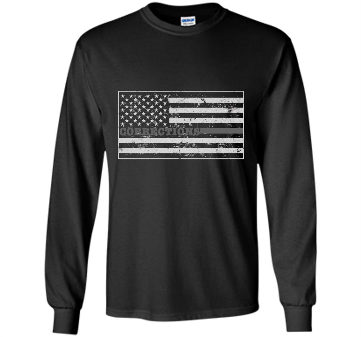 Corrections officer correctional officer flag Long Sleeve