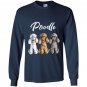 Cute poodlei caniche puppy dogs gift Long Sleeve