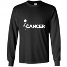 F cancer funny stick figure screw hump it Long Sleeve