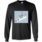 Flower aesthetic vaporwave digital medium Long Sleeve