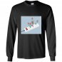 Flower aesthetic vaporwave digital medium Long Sleeve