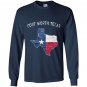 Fort worth texas vintage state of texas flag Long Sleeve