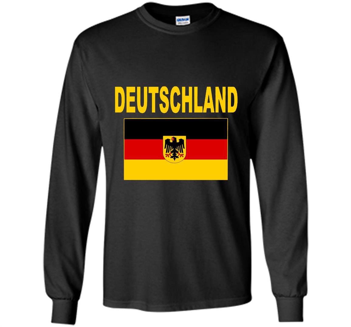 Germany flag pull over deutschland german flags gift Long Sleeve