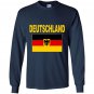 Germany flag pull over deutschland german flags gift Long Sleeve
