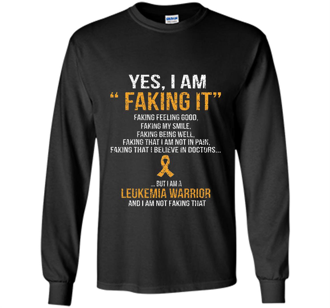 I am a leukemia warrior Long Sleeve