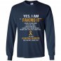 I am a leukemia warrior Long Sleeve