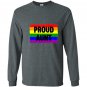 Lgbtq gay pride rainbow support ally proud aunt family Long Sleeve