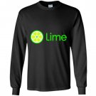 Lime logolime bike lime scooters Long Sleeve