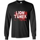 Lion tamer funny animal halloween costume sarcastic Long Sleeve