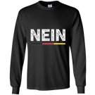 Neingerman no saying funny germany vintage Long Sleeve