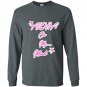 Ohana designs aloha on my mind with pink plumerias Long Sleeve