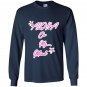 Ohana designs aloha on my mind with pink plumerias Long Sleeve