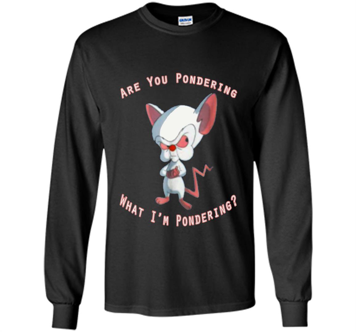 Pinky and the brain brain Long Sleeve