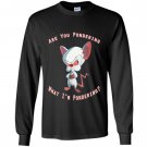Pinky and the brain brain Long Sleeve