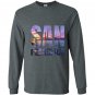 San francisco bay golden gate bridge skyline gift Long Sleeve