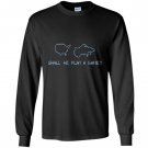 Shall we play a game war games gaming Long Sleeve
