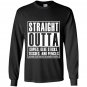 Straight outta copies glue sticks tissues and pencils Long Sleeve