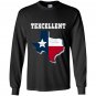 Texcellent texas state flag texan Long Sleeve