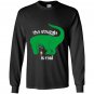 T-rex the struggle is real beer funny t-rex Long Sleeve
