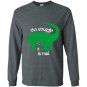 T-rex the struggle is real beer funny t-rex Long Sleeve
