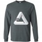 Bjj brazillian jiu jitsu belt triangle Long Sleeve