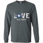 Usaf badge pride gift us air force proud veteran Long Sleeve