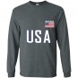Usa flag boxing pocket equipment jacket for boxer Long Sleeve