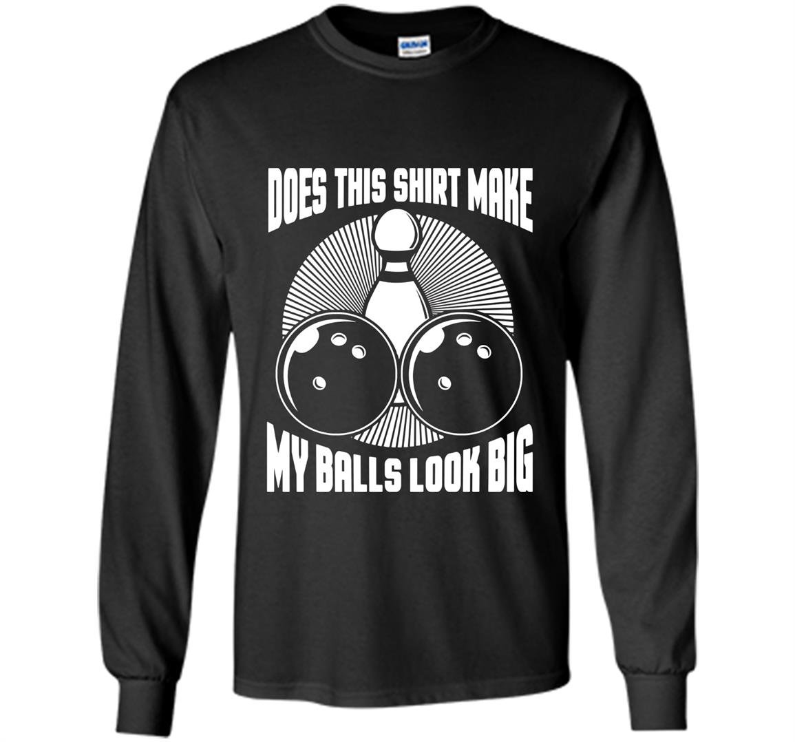 Vintage bowling funny bowling balls Long Sleeve