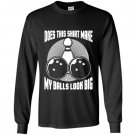 Vintage bowling funny bowling balls Long Sleeve