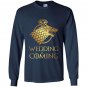 Wedding is coming with wolf of winter fell for fan game of thrones Long Sleeve