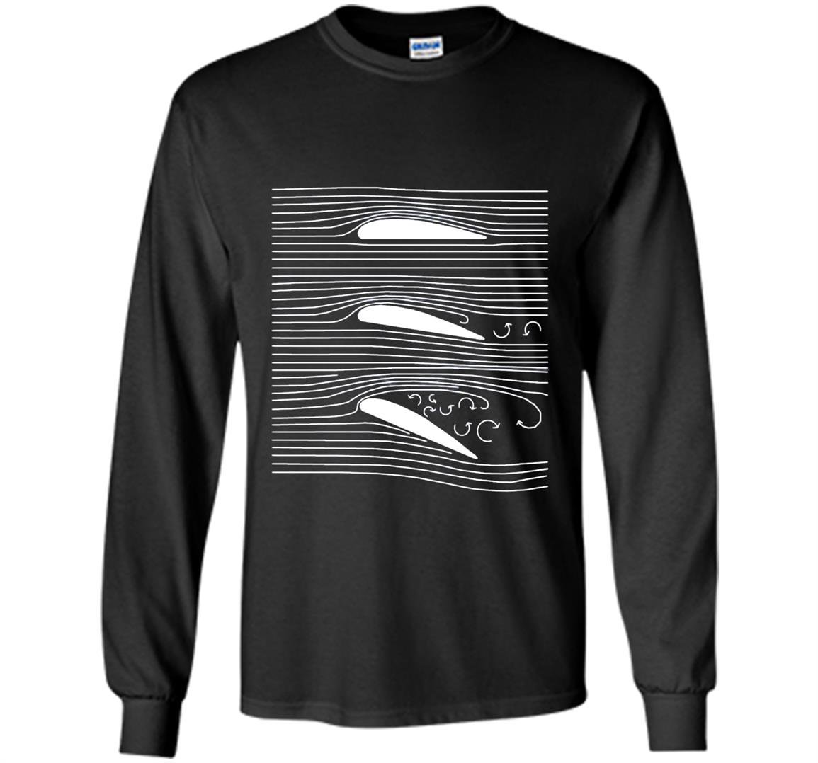 Wingaerospace airfoil stall diagram Long Sleeve