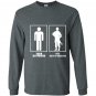 Your boyfriend my bf military proud army air force Long Sleeve