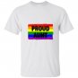 Lgbtq gay pride rainbow support ally proud aunt family T-shirt