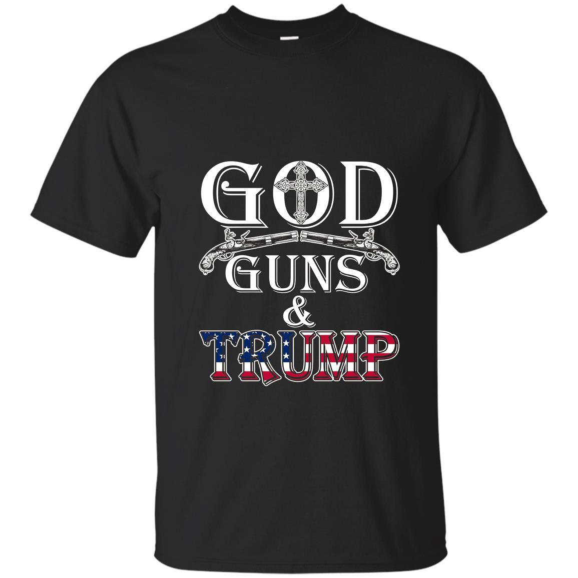 2nd amendment god guns trump premium republican T-shirt