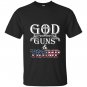 2nd amendment god guns trump premium republican T-shirt