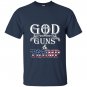 2nd amendment god guns trump premium republican T-shirt