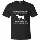 5 second rule no longer applies with a 2 second dog T-shirt