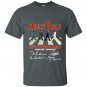 Abbey road 50th anniversary the beatles signatures 1969 2019 T-shirt