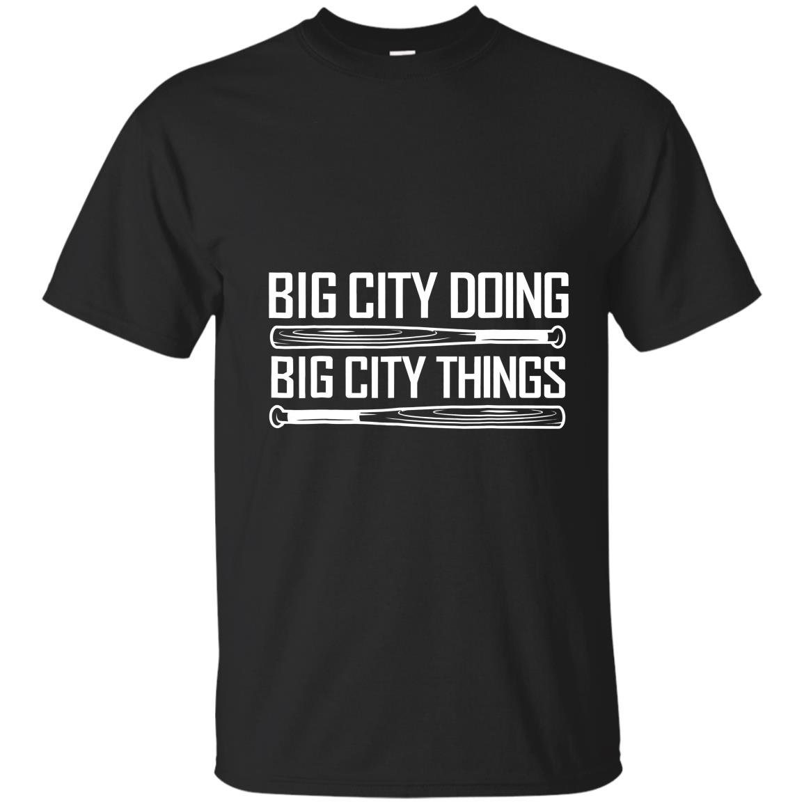 Big city doing big city things matt adams funny gift T-shirt