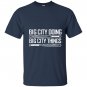 Big city doing big city things matt adams funny gift T-shirt