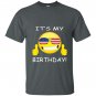 Birthday emojiits my birthday american flag gift T-shirt