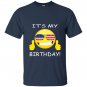 Birthday emojiits my birthday american flag gift T-shirt