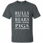 Bulls and bears make money T-shirt