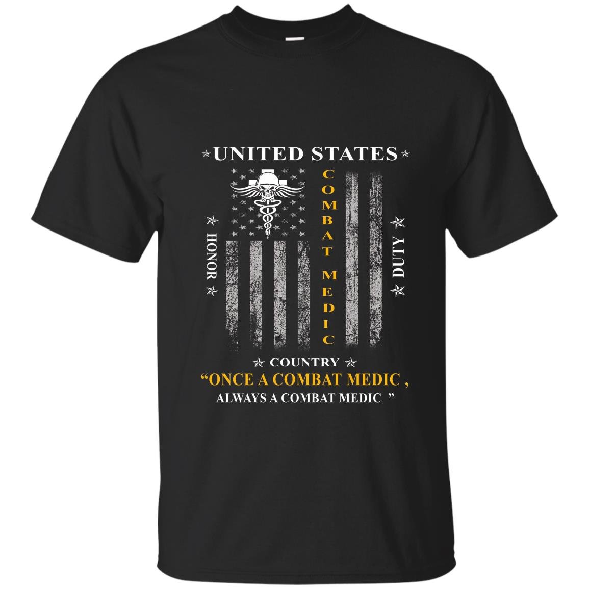 Combat medicunited states combat medic once a com T-shirt